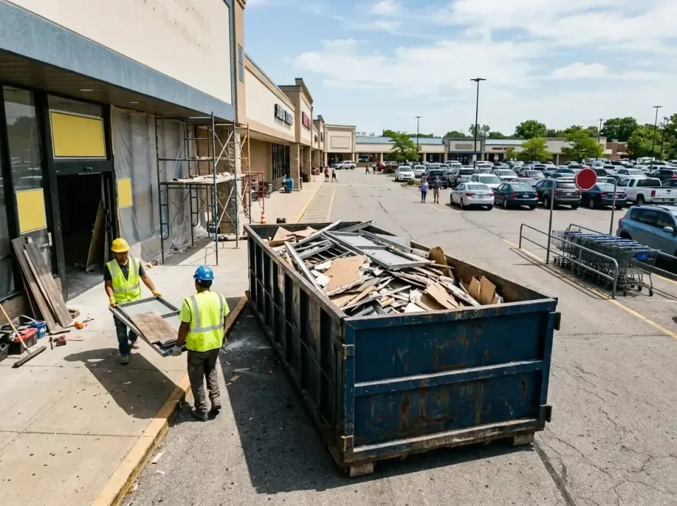 retail-store-renovation-debris-003 — frequently asked questions, Roll-off Dumpster Rentals in Sedalia, MO